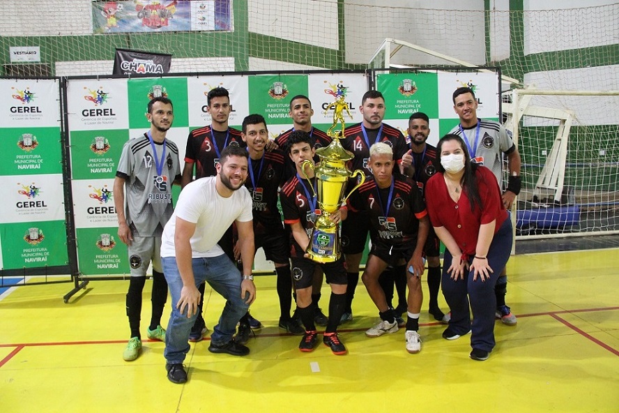 Imagem: Atlético Naviraí sagrou-se campeão da 9ª Copa Naviraí de Futsal Masculino, 2021 - Assessoria de Imprensa