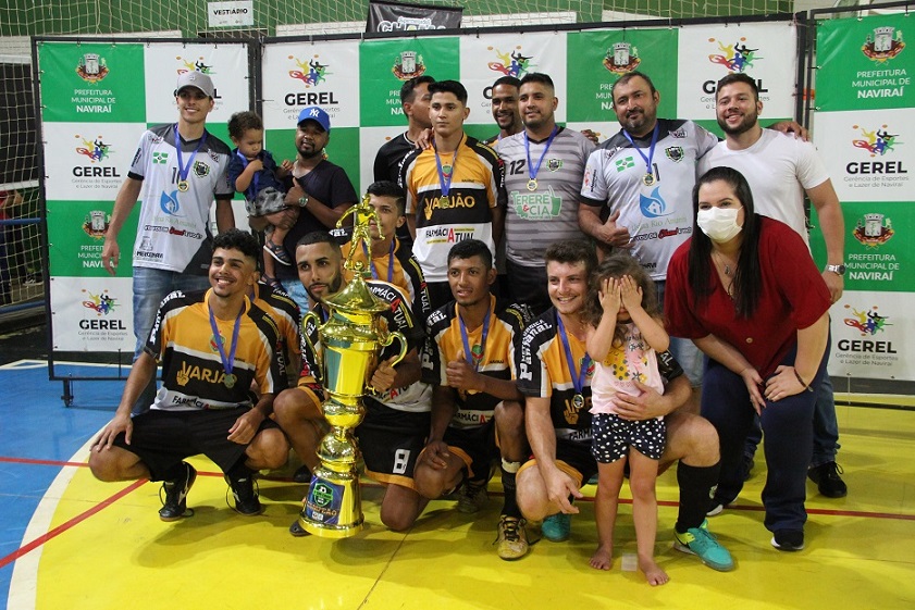 Imagem: Atlético Naviraí sagrou-se campeão da 9ª Copa Naviraí de Futsal Masculino, 2021 - Assessoria de Imprensa