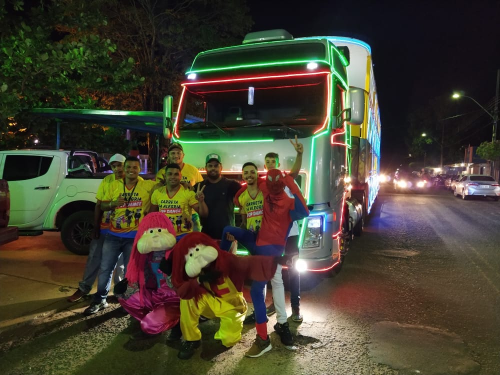 Carreta Top Dance chega a Naviraí hoje e realizará passeios à noite