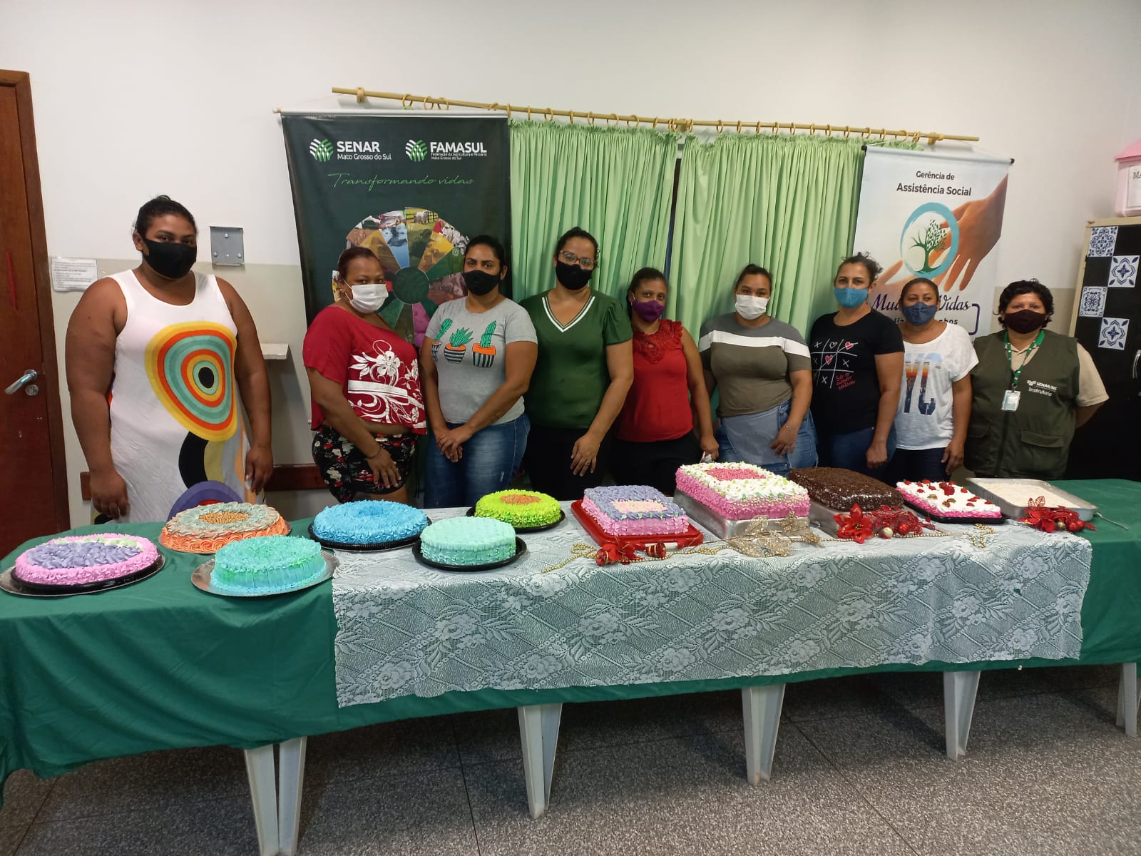 Curso de Confeitaria agrada participantes e repercute positivamente Curso de Confeitaria agrada participantes e repercute positivamente