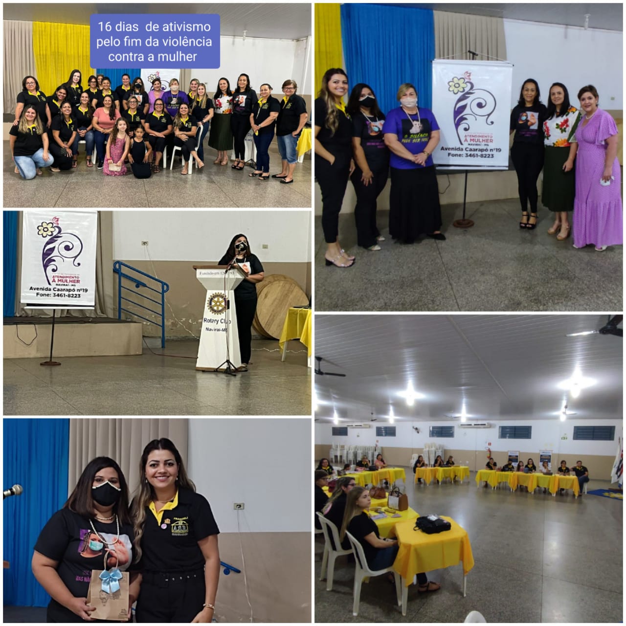 Palestra destaca os “16 dias de Ativismo pelo fim da Violência Contra a Mulher” Palestra destaca os “16 dias de Ativismo pelo fim da Violência Contra a Mulher”