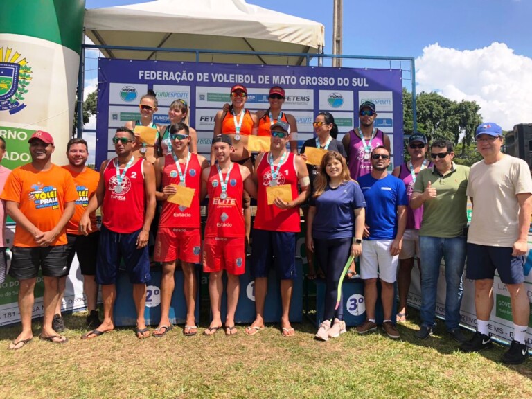 Kadu e Antony, Dayane e Magda duplas campeãs do GP Naviraí de Vôlei de Praia