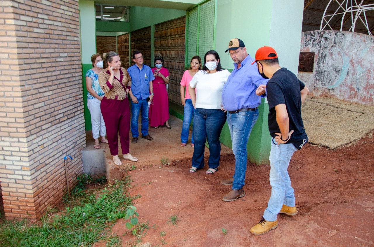 imagem: Governo de Naviraí conclui seis novas salas na Escola “José Martins Flores”, 2021 - Assessoria de Imprensa