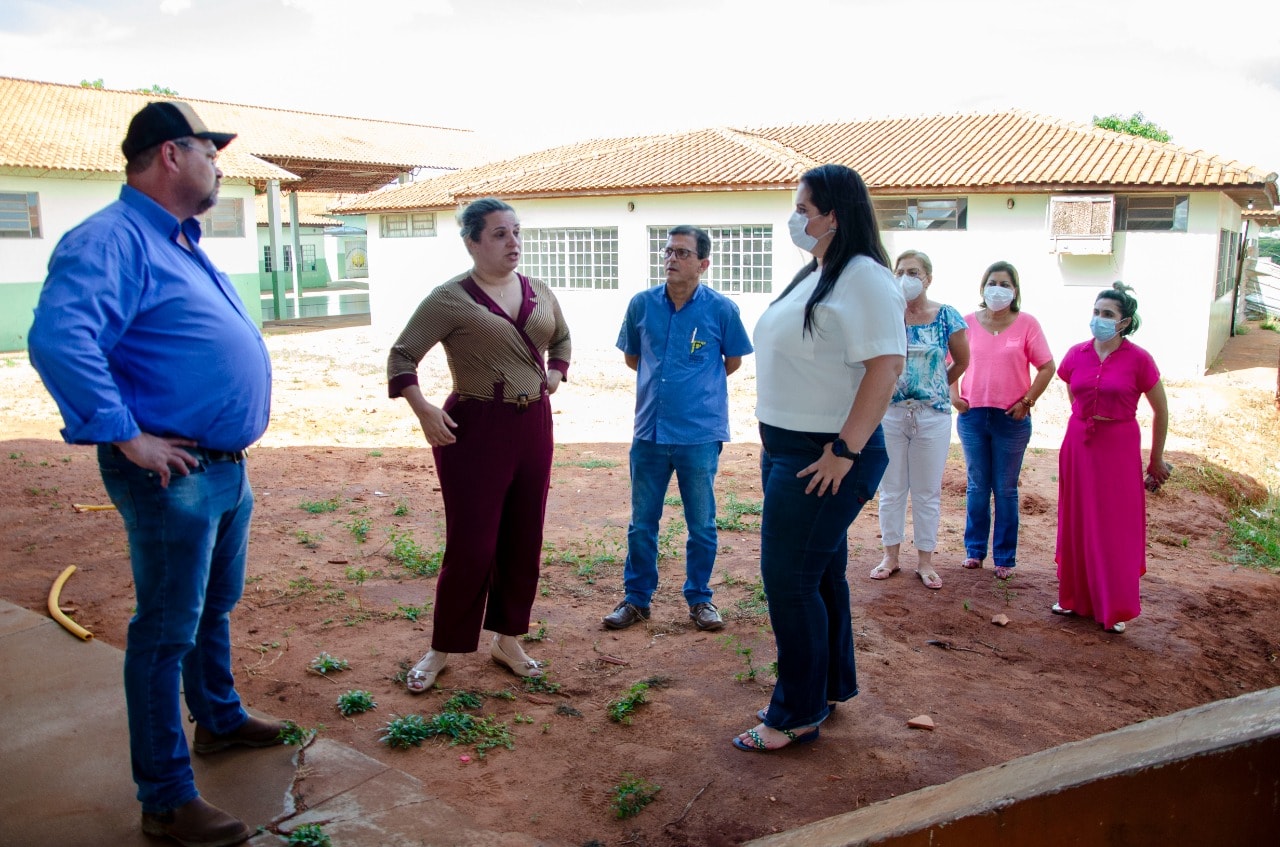 imagem: Governo de Naviraí conclui seis novas salas na Escola “José Martins Flores”, 2021 - Assessoria de Imprensa