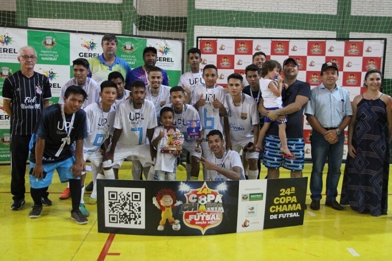Goleadas marcam o encerramento da 24ª Copa Chama de Futsal