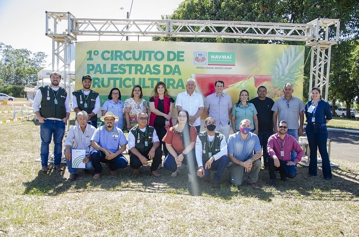 1º Ciclo de Palestras da Fruticultura está sendo realizado hoje em Naviraí