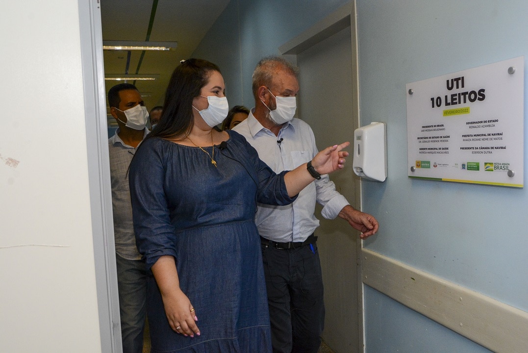 imagem: Governo de Naviraí e SES ativam 10 leitos de UTI no Hospital Municipal, 2022 - Assessoria de Imprensa