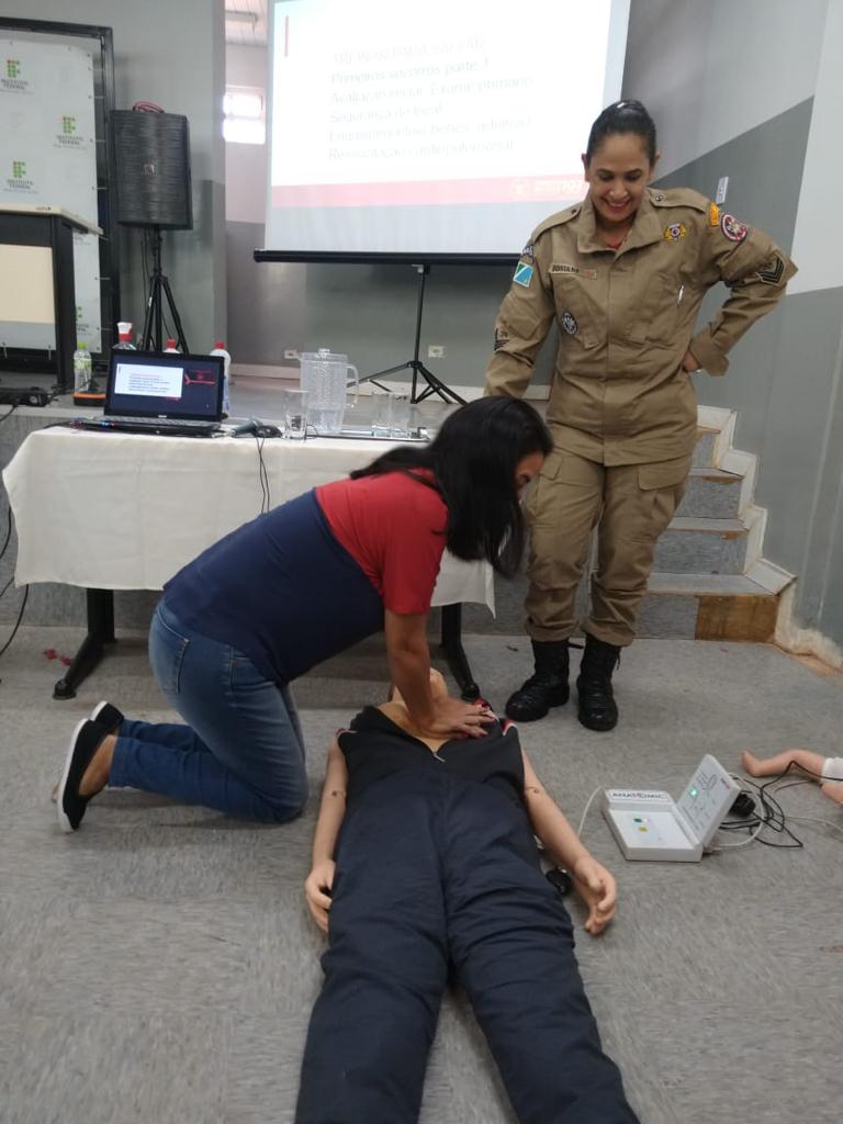Imagem: Professores da REME de Naviraí recebem formação sobre “Primeiros Socorros”, 2022 - Assessoria de Imprensa
