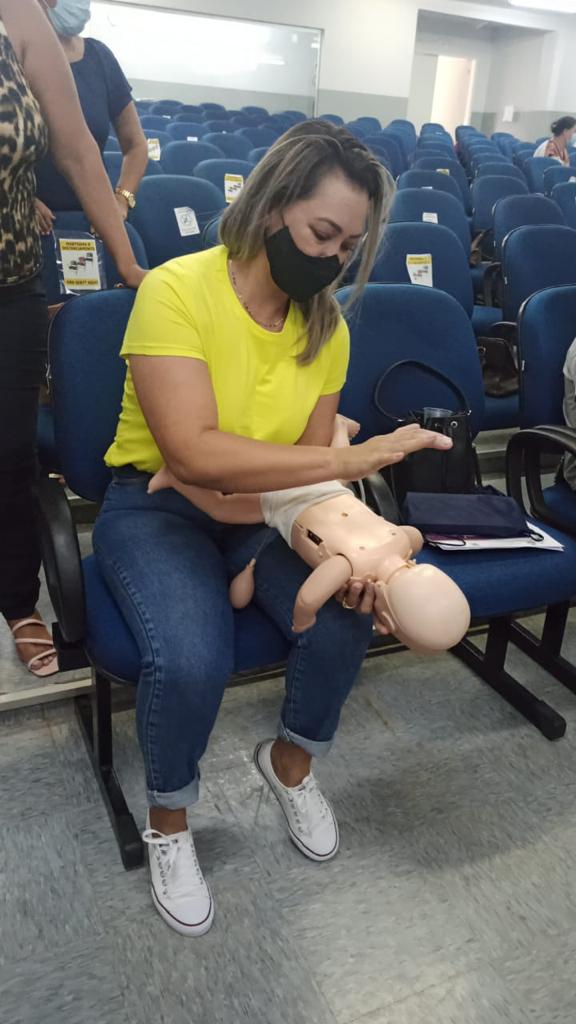 Imagem: Professores da REME de Naviraí recebem formação sobre “Primeiros Socorros”, 2022 - Assessoria de Imprensa