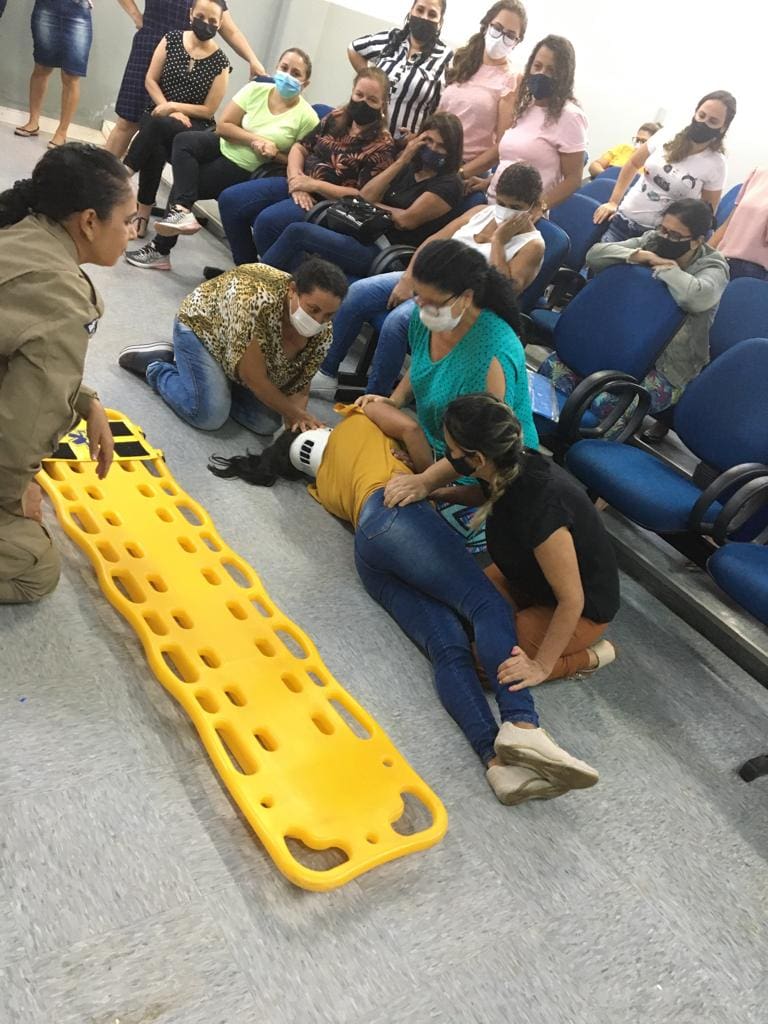 Imagem: Professores da REME de Naviraí recebem formação sobre “Primeiros Socorros”, 2022 - Assessoria de Imprensa