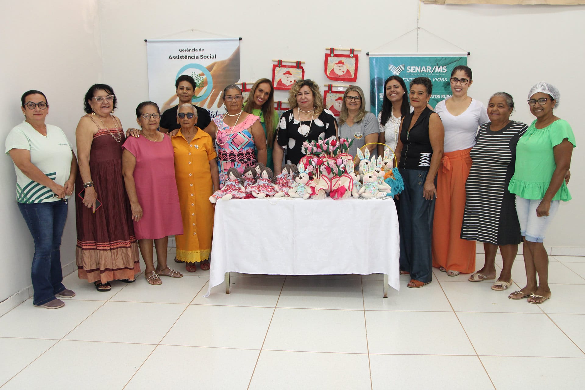 Prefeitura de Naviraí realiza Curso de Artesanato em Tecidos destinado a mulheres da melhor idade