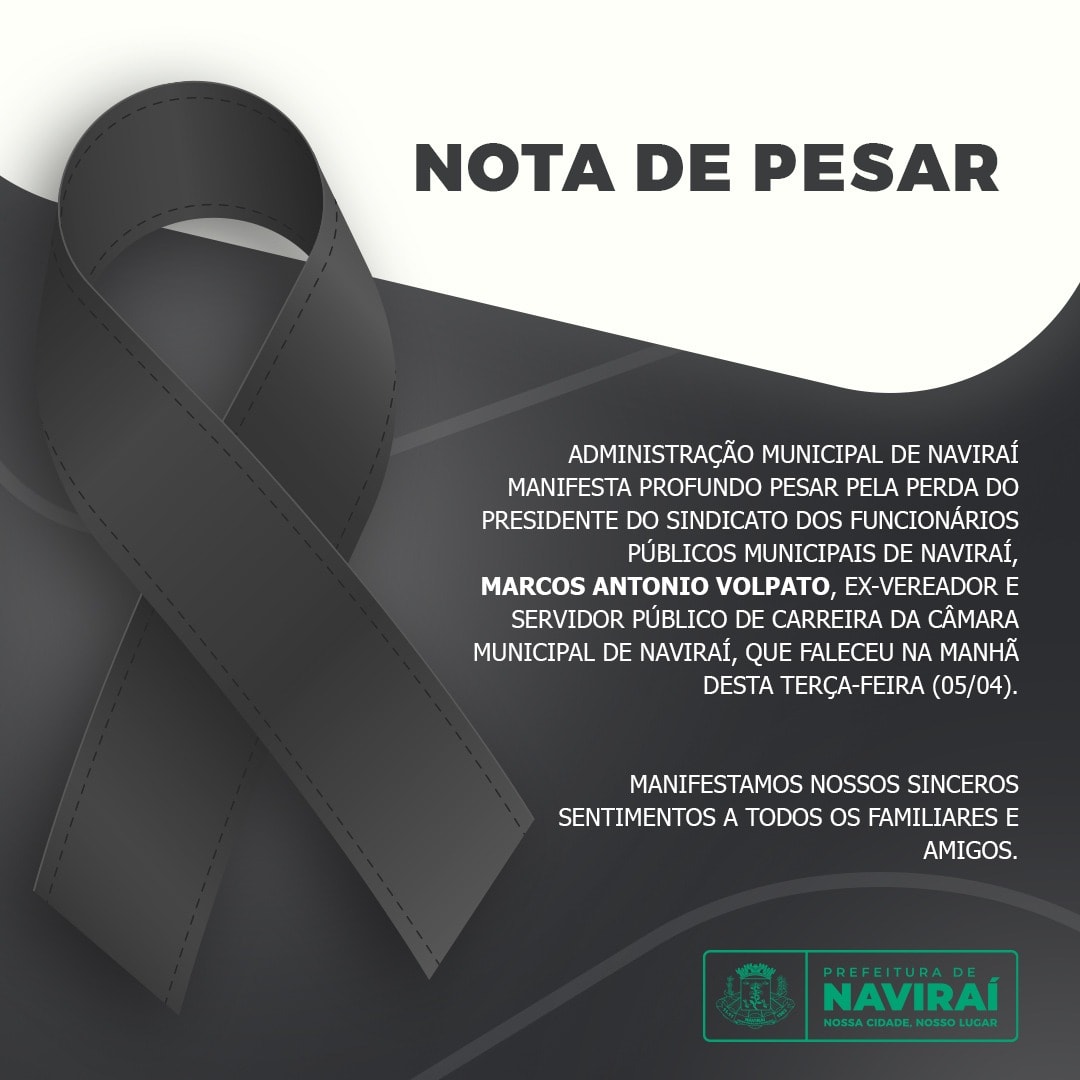 NOTA DE PESAR
