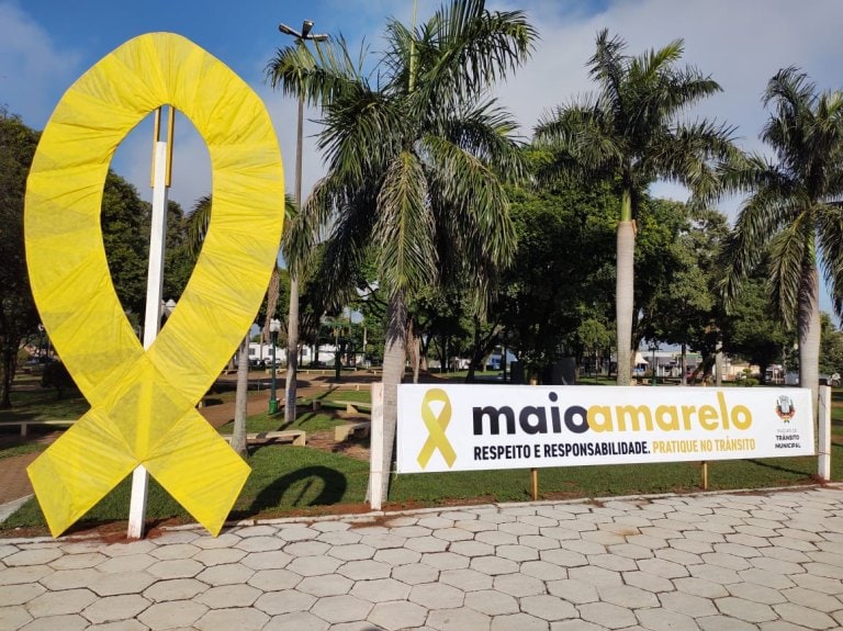Naviraí realiza ações sobre a Campanha Maio Amarelo 2022