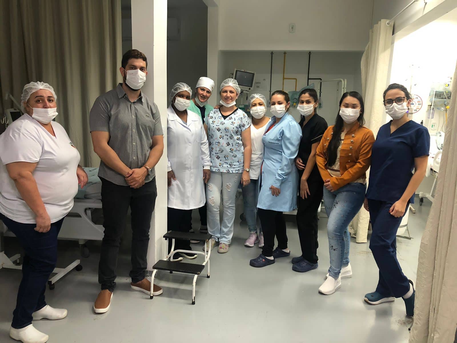 Realizados treinamento e capacitação de equipe de UTI do Hospital Municipal de Naviraí