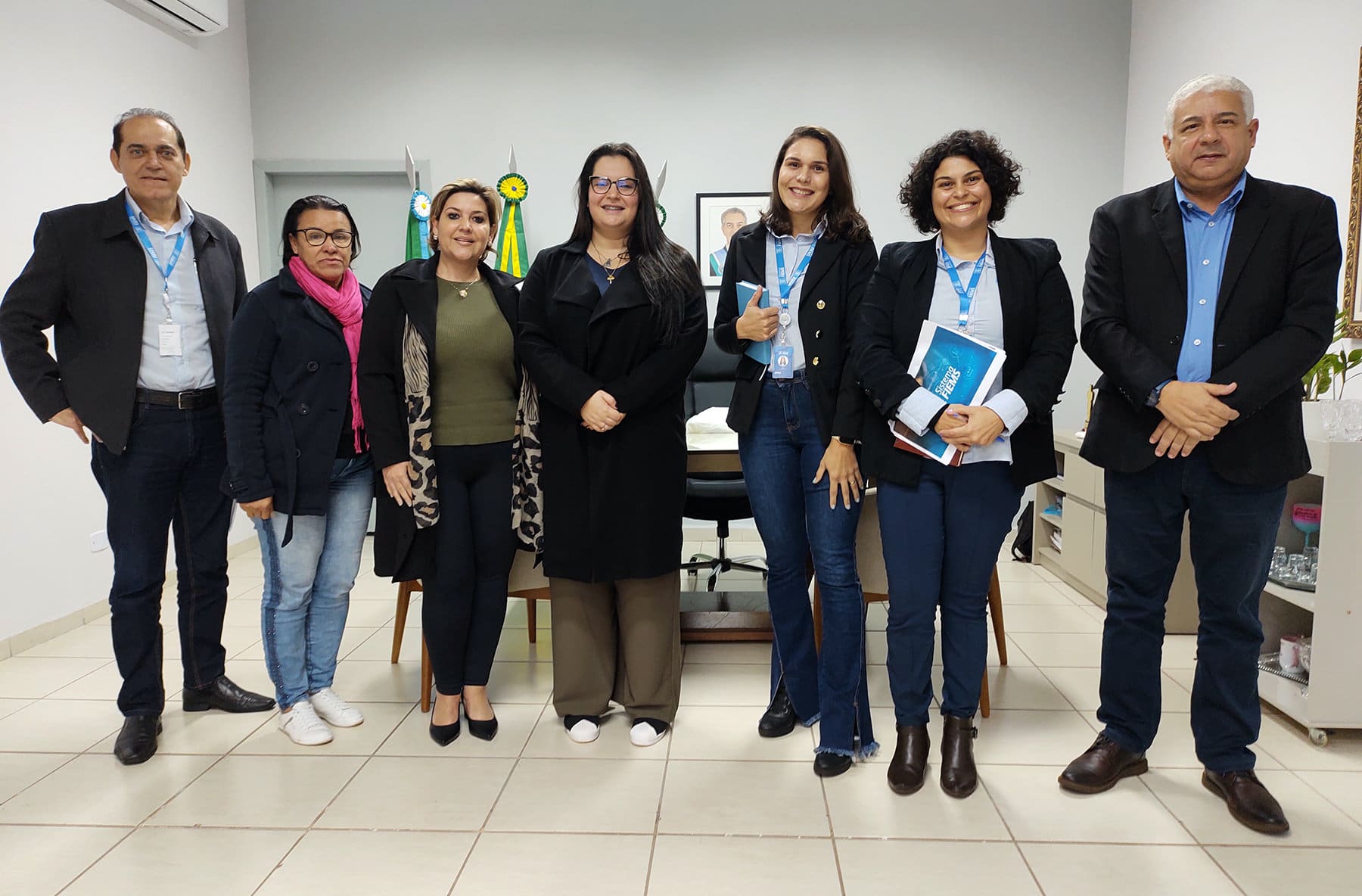 Governo de Naviraí recebe equipe do Senai