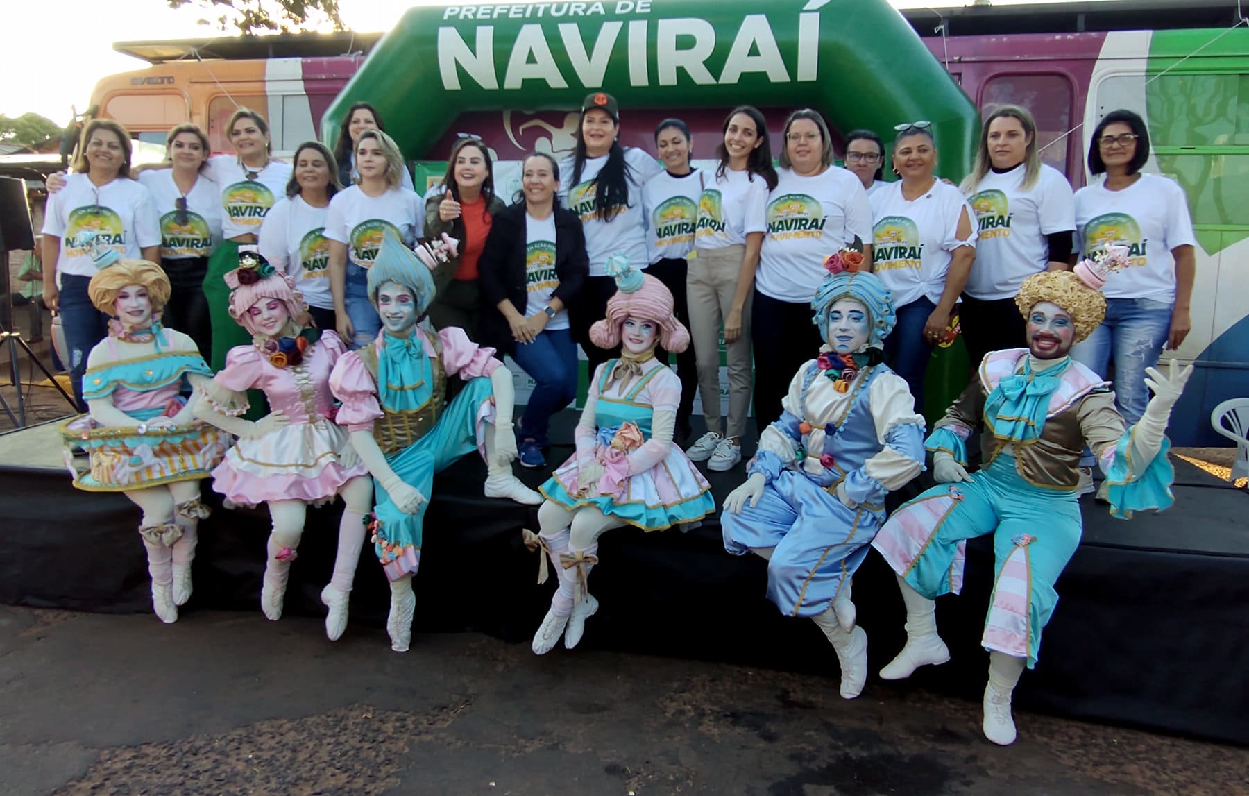 Naviraí em Movimento levou ações de cidadania, recreação e lazer ao Bairro Odércio de Matos