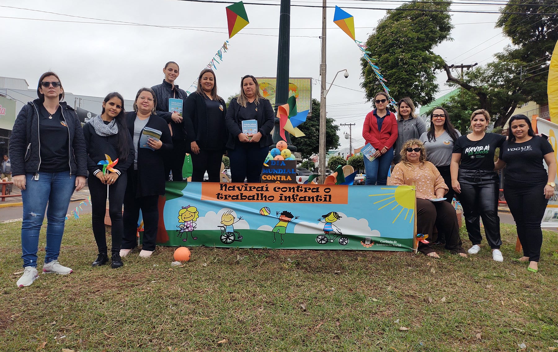 Prefeitura de Naviraí realiza campanha contra o trabalho infantil