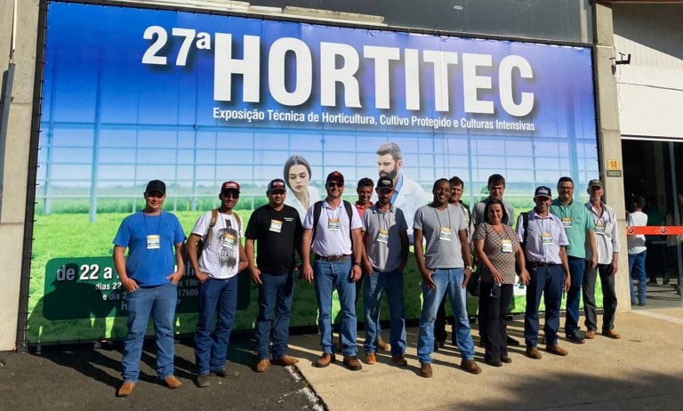 Através da GEDEC, Prefeitura de Naviraí apoia ida de pequenos produtores a Hortitec em SP