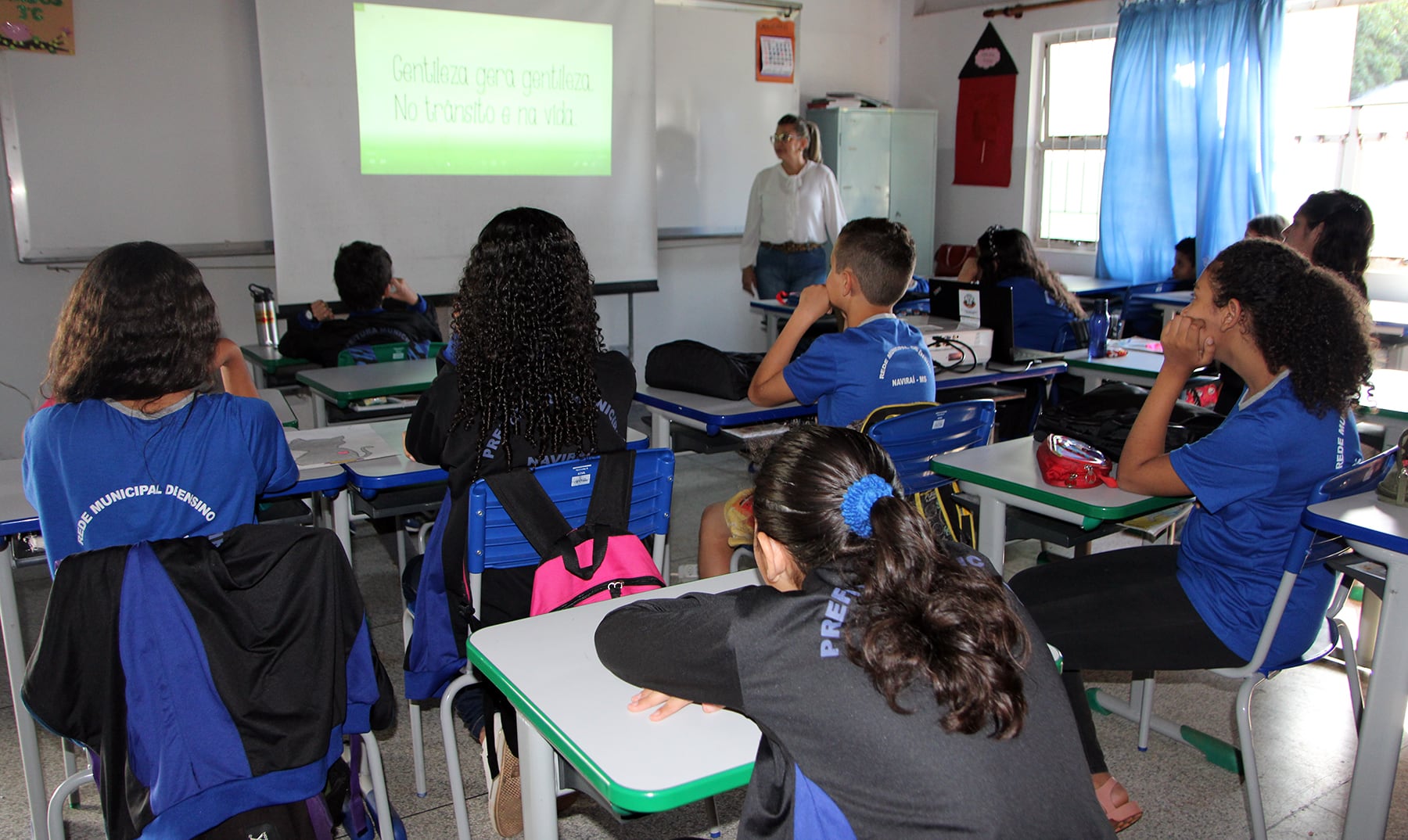 Projeto Eu e Minha Bike é desenvolvido pelo Núcleo de Trânsito nas escolas de Naviraí