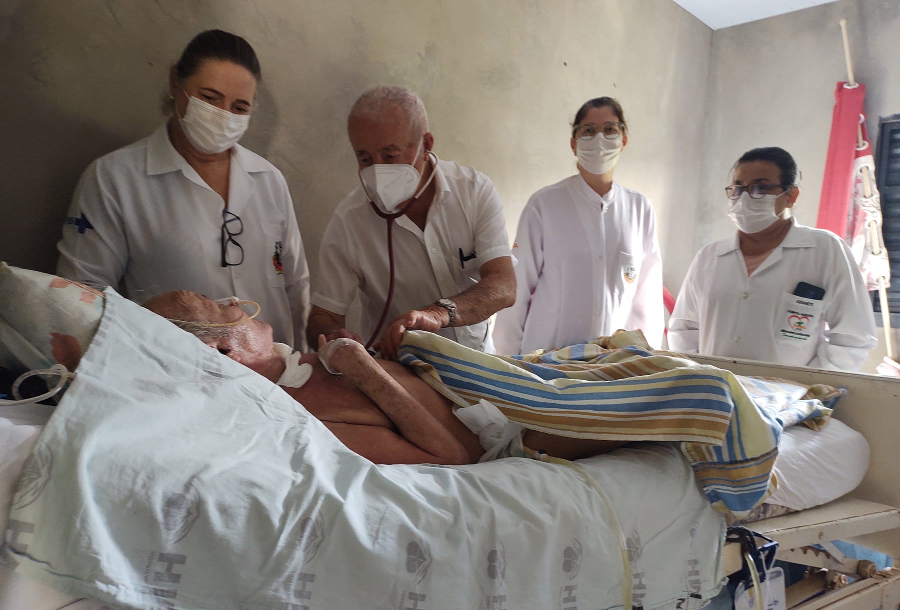 Através do Programa Melhor em Casa, Saúde de Naviraí leva atendimento domiciliar a pacientes debilitados