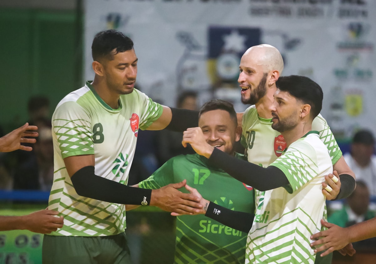 Voleibol masculino de Naviraí é vice e feminino fica em terceiro na 18ª Copa Conesul