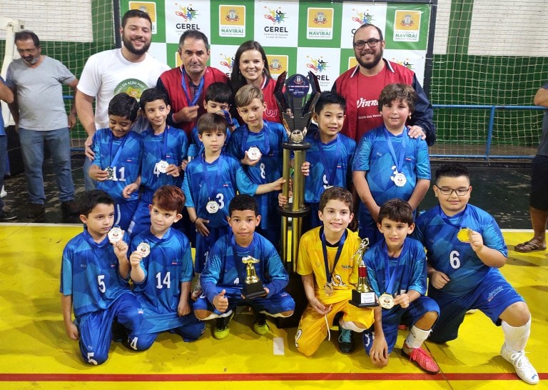 21ª Copa Cidade Naviraí de Futsal de Base define campeão da categoria Sub 09