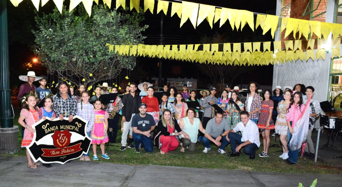 Banda Tom Tobim promove 1º Arraiá do Espaço Musical Tom Jobim