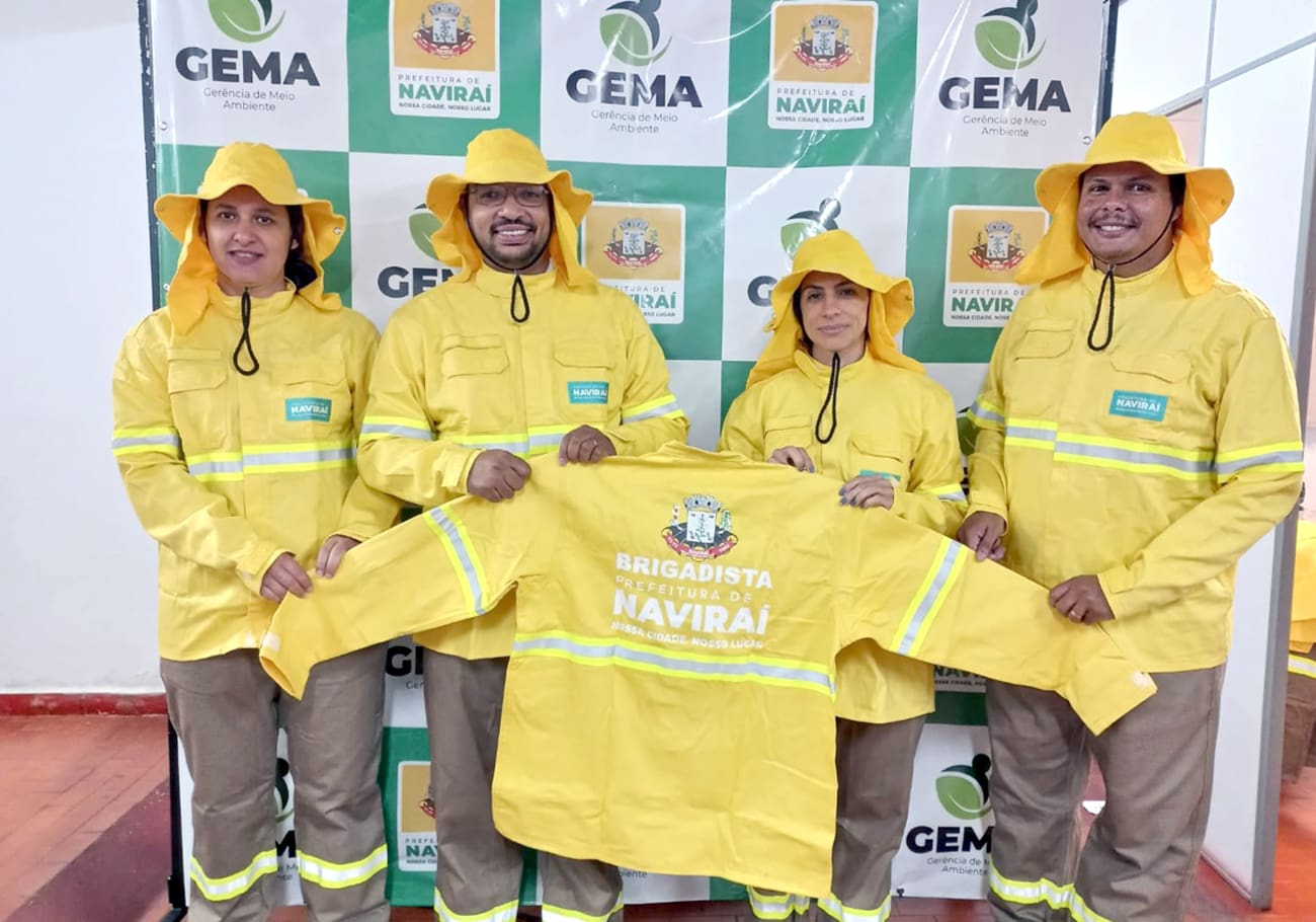 Prefeitura de Naviraí adquire EPIs para combate a incêndios florestais