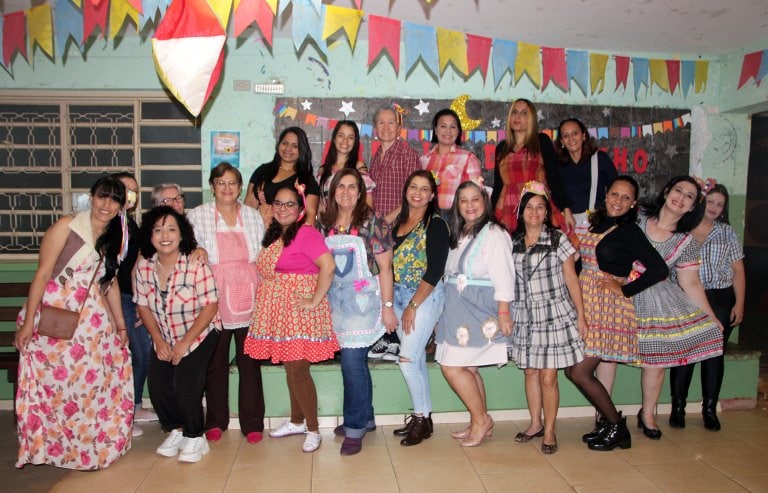Festa Julina do CIEI Sonho de Criança reúne a comunidade escolar