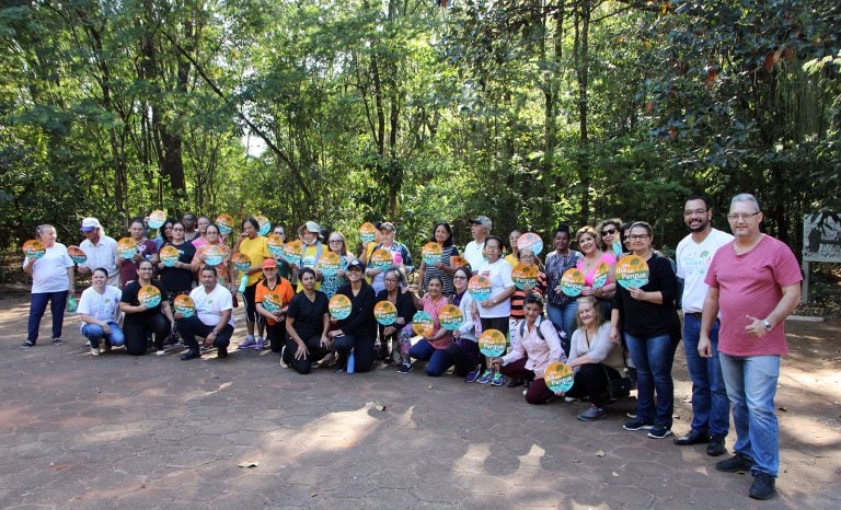 Meio Ambiente da Prefeitura de Naviraí realiza o Projeto Um Dia No Parque