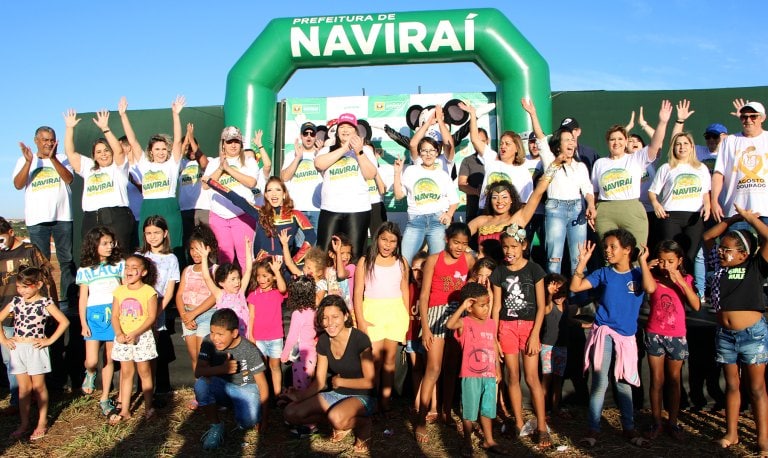 Quarta edição do Projeto Naviraí em Movimento é realizado no Nelson Trad e supera expectativas
