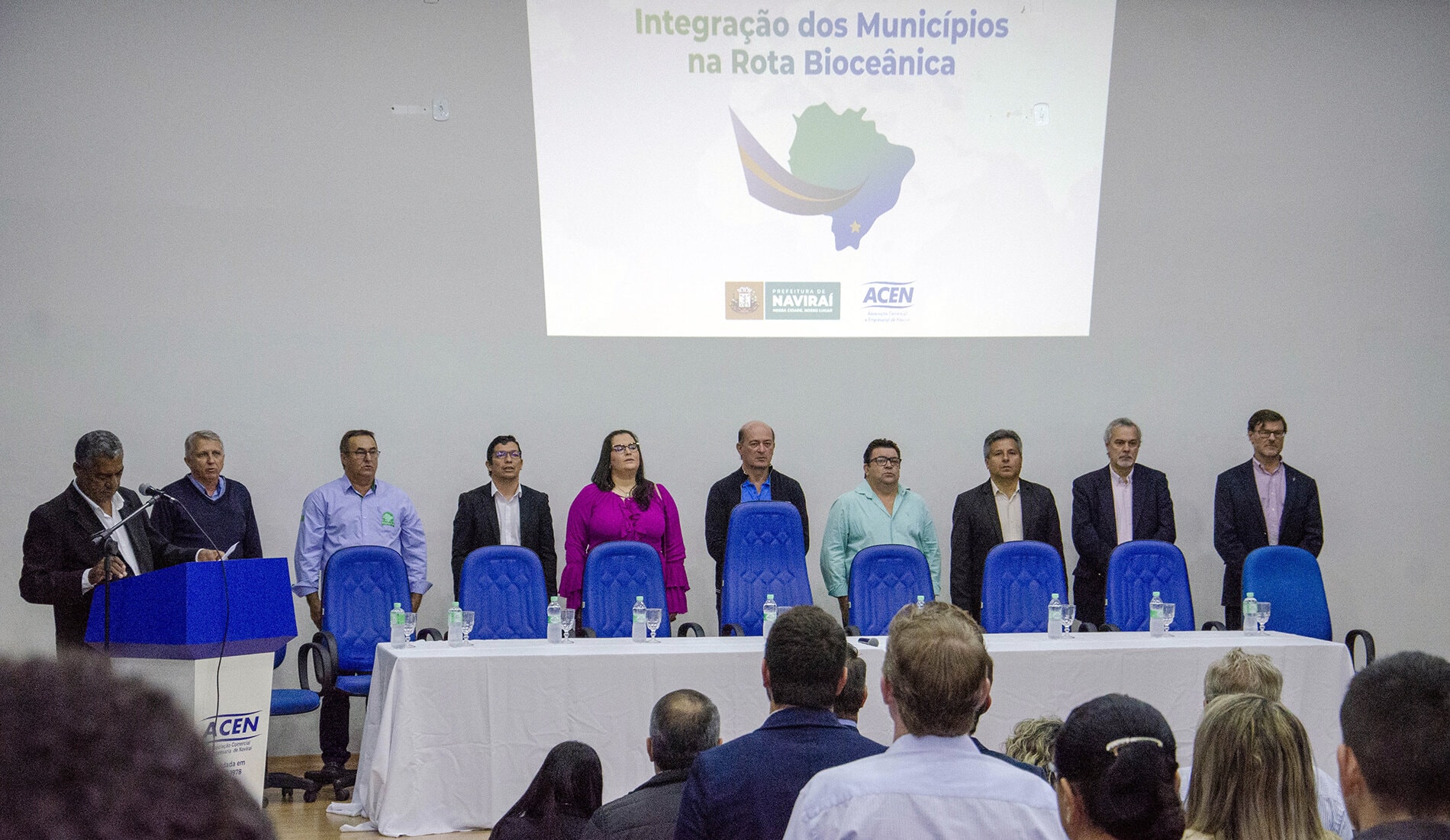 Rota Bioceânica e Ferrovia Ferro Guaraní foram temas de ciclo de palestras em Naviraí