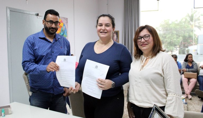 Prefeita recebe novos diretores do Sindicato dos Servidores Municipais de Naviraí