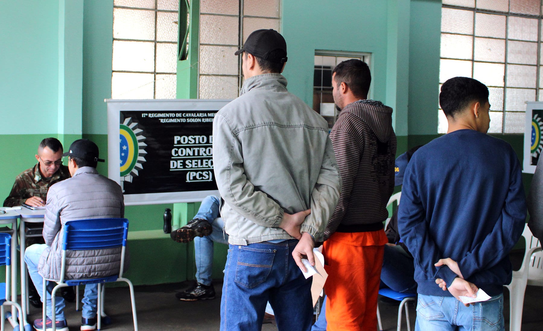 Jovens alistados em Naviraí passam por Comissão de Seleção do Exército Brasileiro