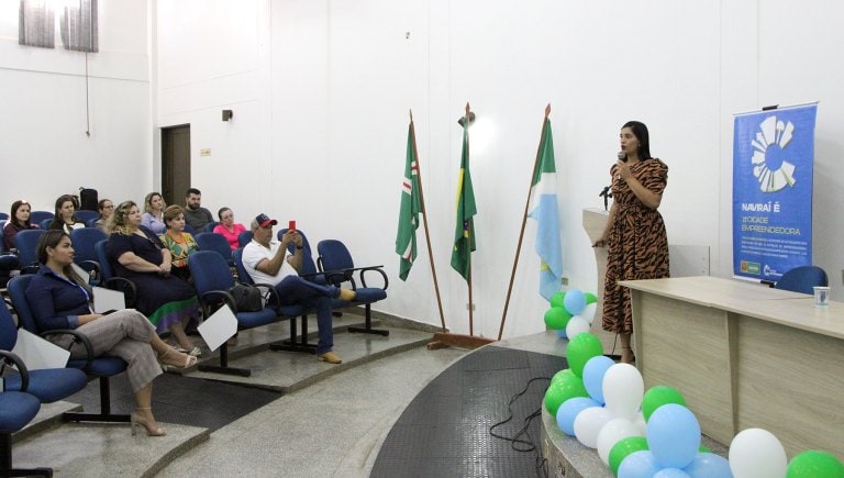 Prefeitura e Sebrae promovem palestra sobre empreendedorismo para as mulheres de Naviraí