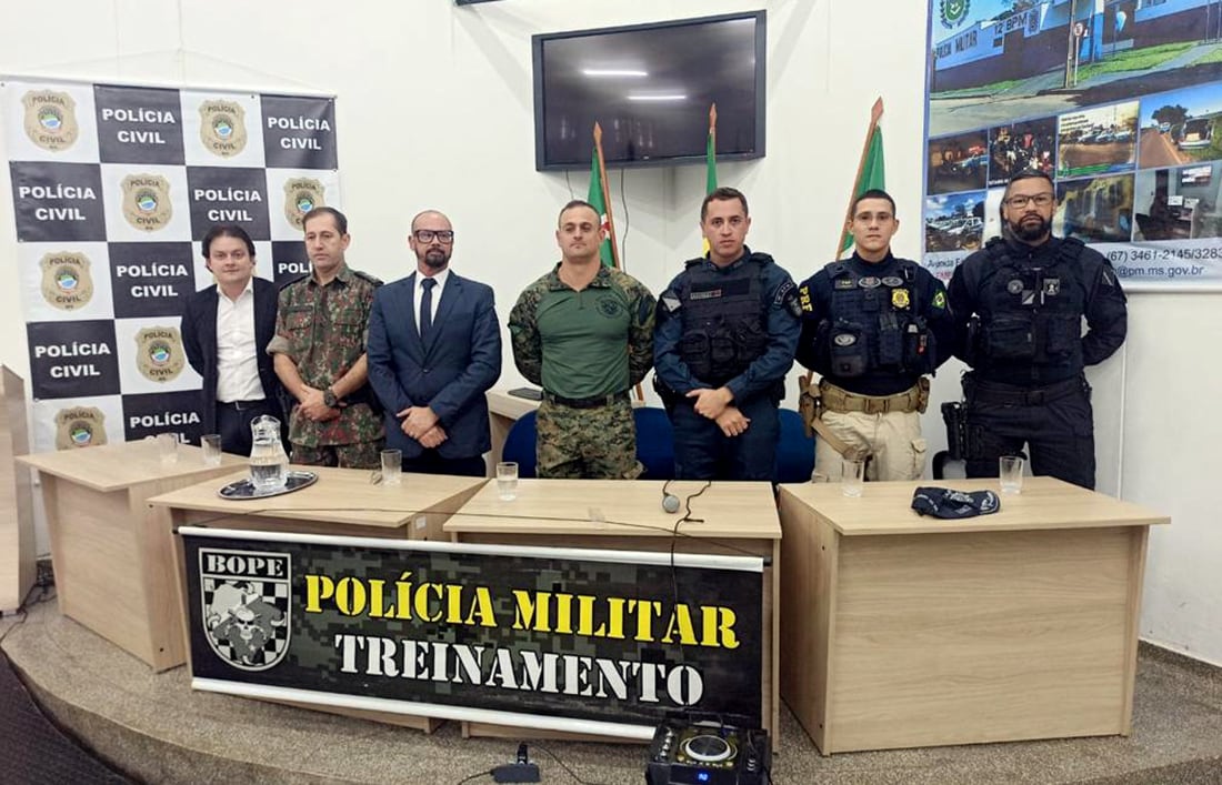 Polícias farão treinamento de ataque simulado contra instituições financeiras nesta quarta em Naviraí