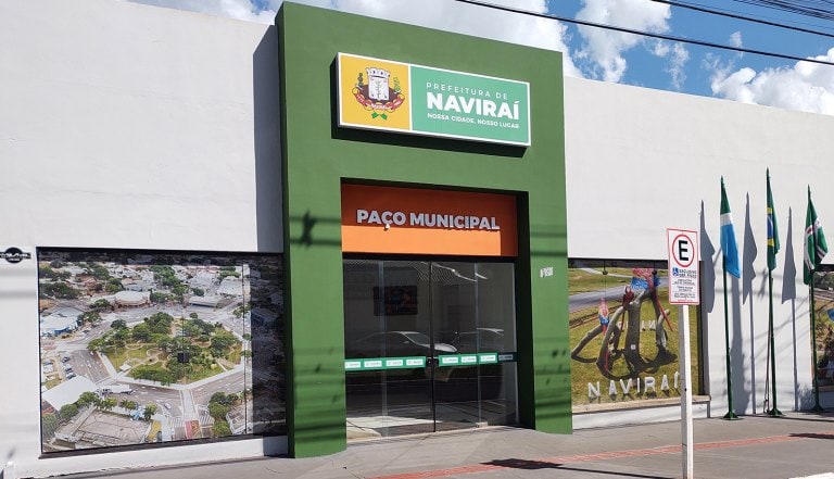 Decreto é revogado e expediente na Prefeitura de Naviraí retorna para dois períodos