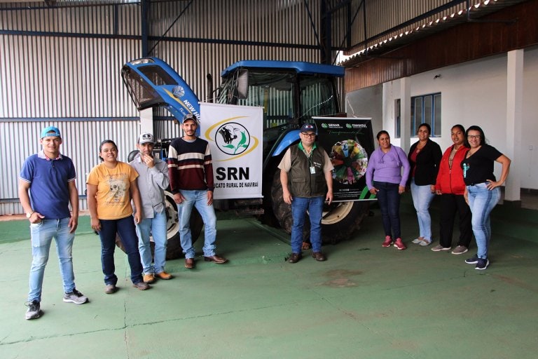 Prefeitura de Naviraí e Sindicato Rural finalizam curso de manutenção preventiva de tratores agrícolas