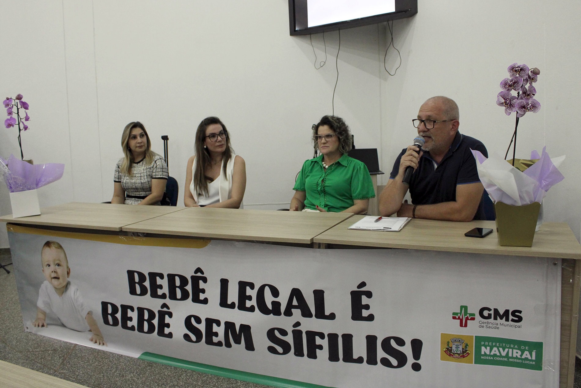Saúde de Naviraí promoveu o 1º Seminário de Enfrentamento de HIV e Sífilis