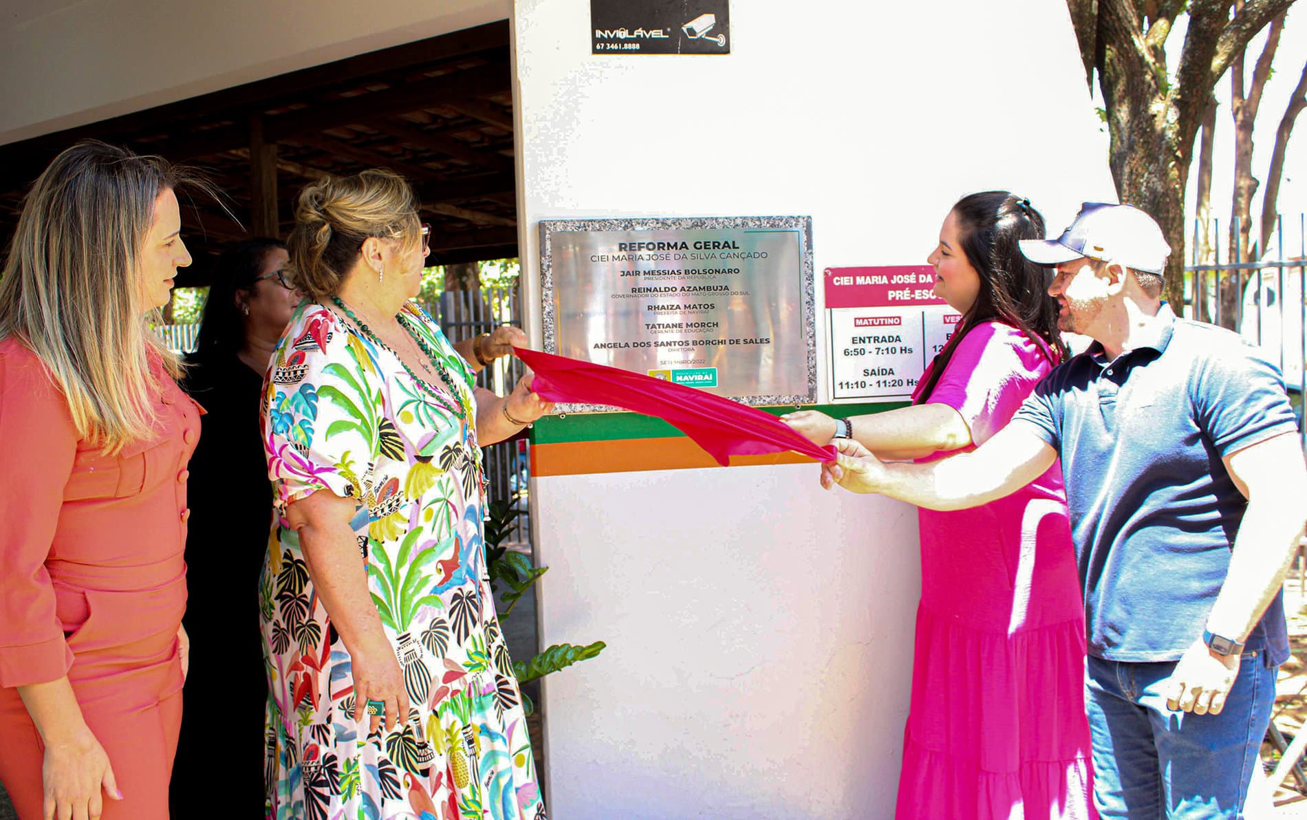 Prefeitura de Naviraí entrega reforma geral do CIEI Maria José da Silva Cançado