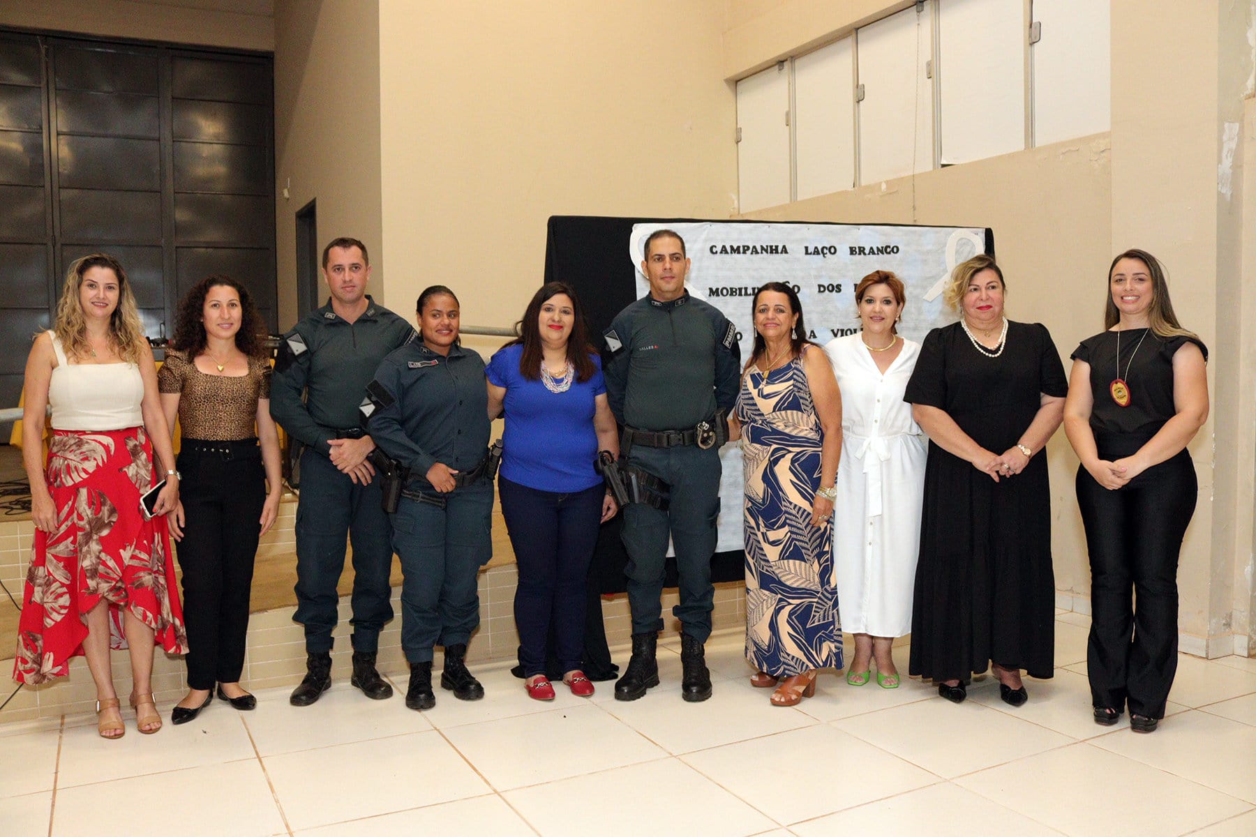 Prefeitura de Naviraí abre a Campanha do Laço Branco: Homens Pelo Fim da Violência Contra a Mulher