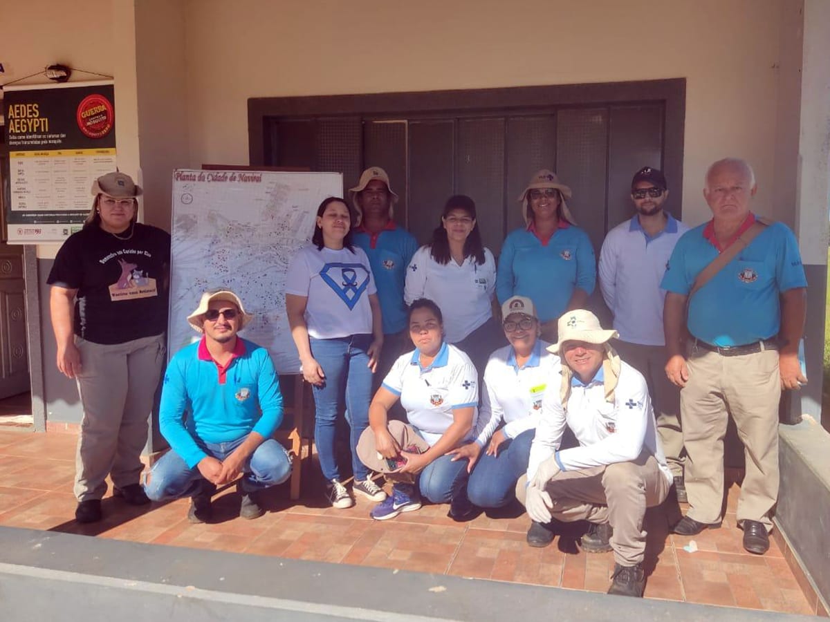 Prefeitura de Naviraí realiza mutirão de limpeza e combate ao Aedes aegypti no Porto Caiuá