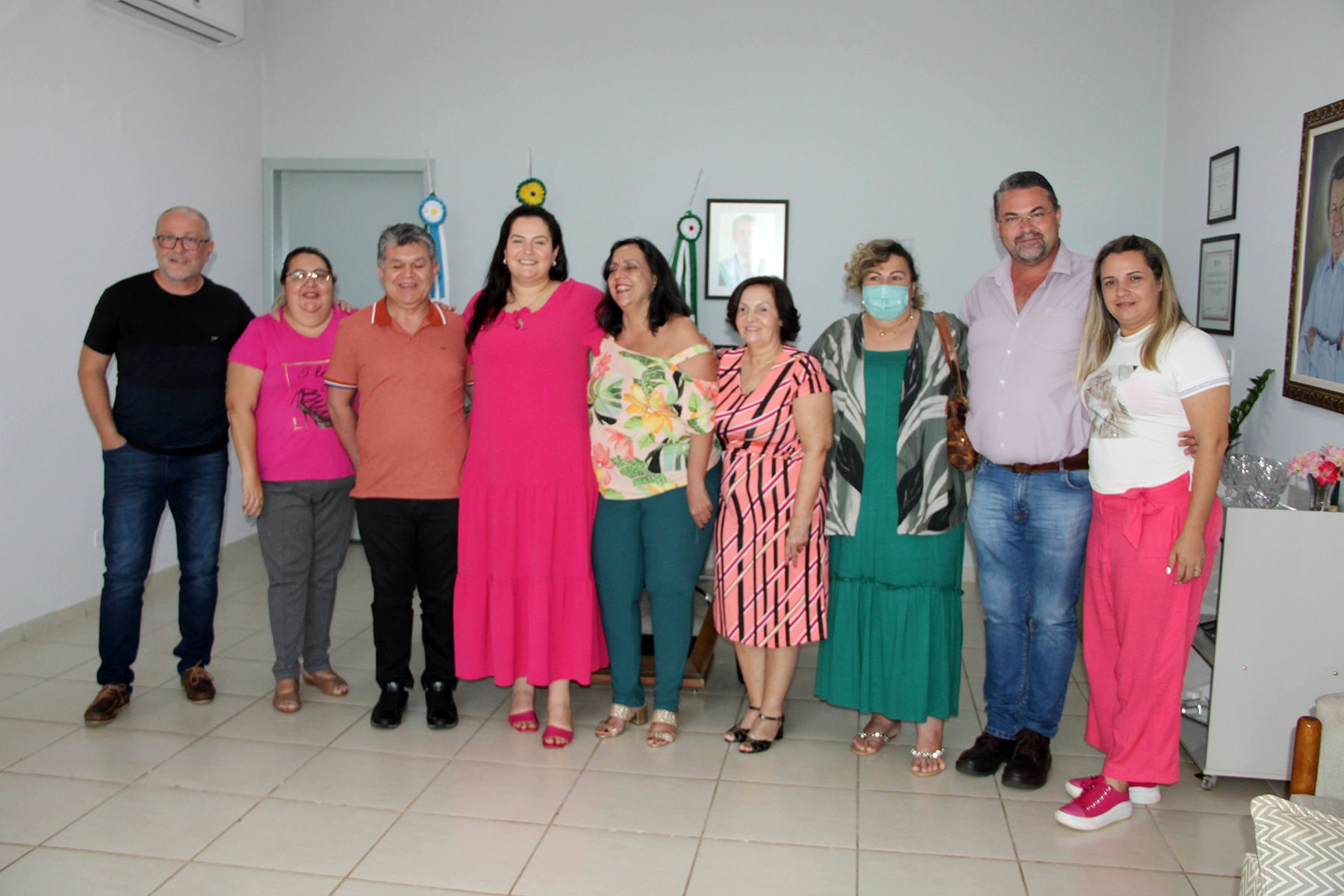 Prefeita de Naviraí recebe equipe da Subsecretaria de Estado de Políticas Públicas para Pessoas com Deficiência