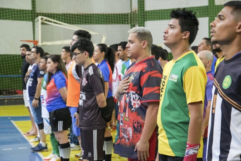 Gerência de Esportes da Prefeitura de Naviraí abre o 3º Campeonato Gospel de Futsal