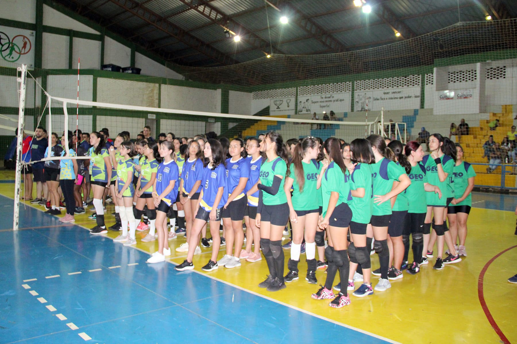 Gerência de Esportes abre o Campeonato de Voleibol Naviraí