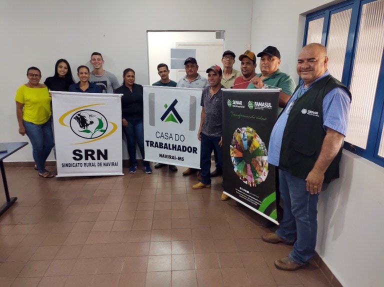 Prefeitura de Naviraí, SENAR e Sindicato Rural realizaram curso de Manutenção e Operação de Calcareadeiras
