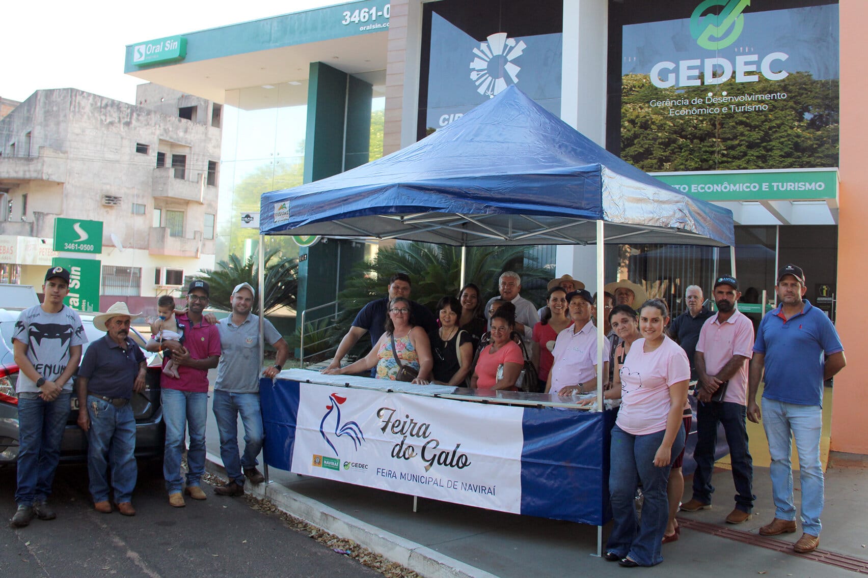 Feirantes se preparam para a Feira do Galo que será lançada pela Prefeitura de Naviraí