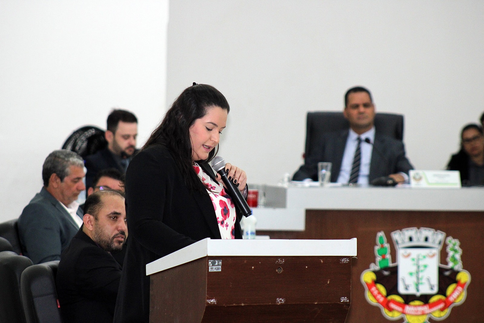 Prefeita participa da abertura do Ano Legislativo na Câmara de Vereadores