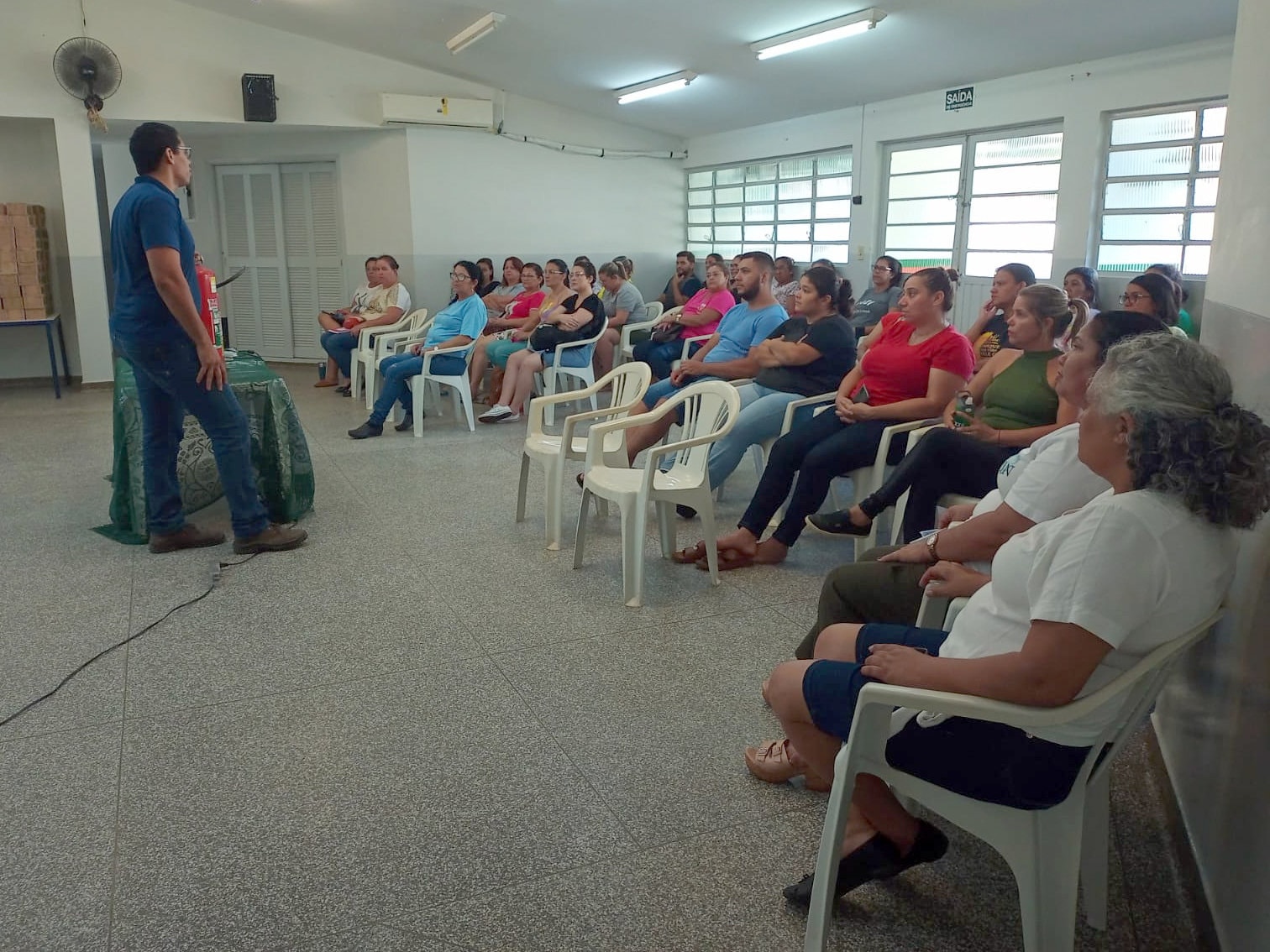 CIPA da Prefeitura de Naviraí realiza palestras direcionadas aos servidores da Saúde e Educação