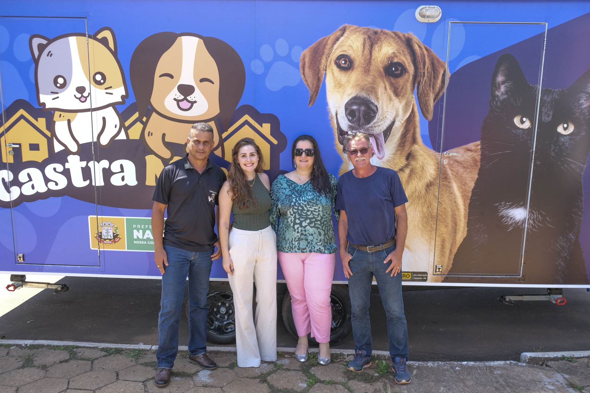 Prefeitura de Naviraí adquire castramóvel para o controle da população de cães e gatos
